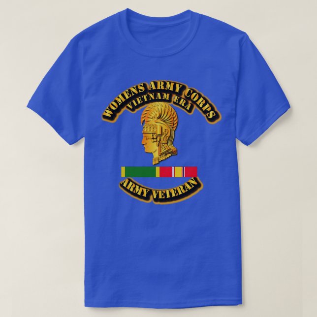 Womens Corps Vietnam Era w NDSM WAC T-Shirt (Design Front)