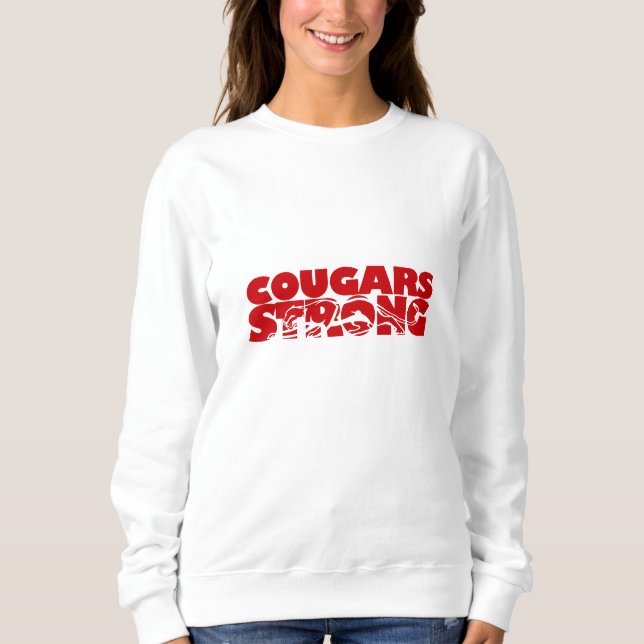 Women's Cougars Strong Sweatshirt (Front)
