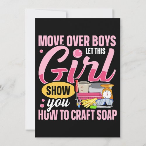 Womens Crafting Soap Maker Quote for a Soap Making Invitation