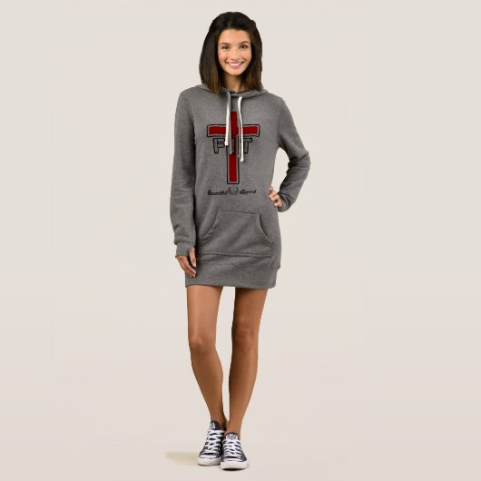 Women's CrossFit Hoodie Dress (Front Full)
