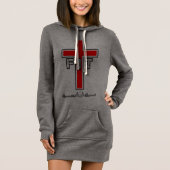 Women's CrossFit Hoodie Dress (Front)