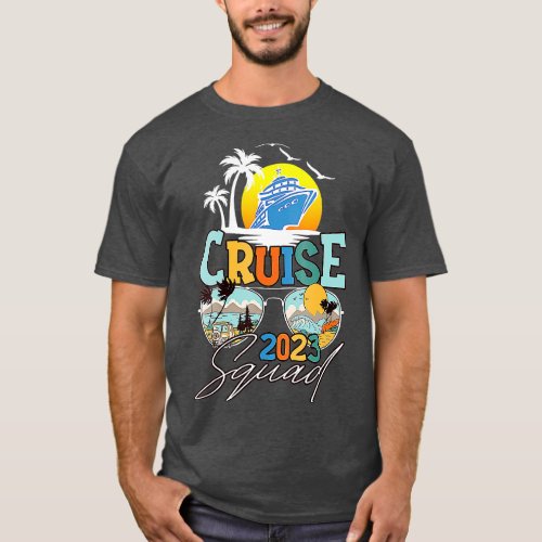 Womens Cruise Squad 2023 Summer Vacation Family Ma T_Shirt