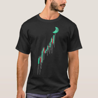 Womens Crypto Trading Hodl Vintage Stock Chart To T-Shirt