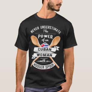 Womens Cuba Flag Souvenirs for Cubans Men & Women T-Shirt
