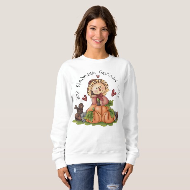 Women's Custom Autumn Sweatshirt (Front Full)
