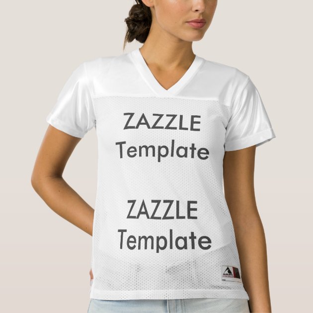 womens blank football jerseys