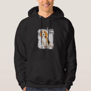 Womens Cute Beagle Mom For Beagle Hoodie