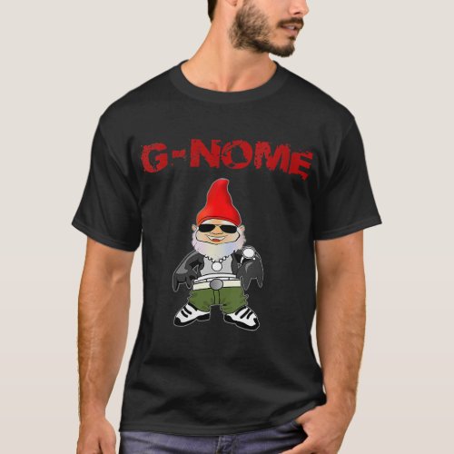 Womens Cute Biologist Genome Cool Garden Gnome Fun T_Shirt