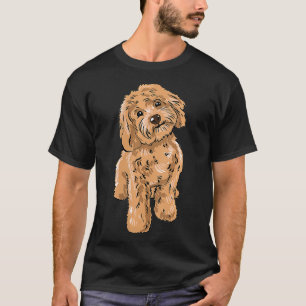 Womens Cute Cockapoo Dog Illustration Cockapoo Own T-Shirt