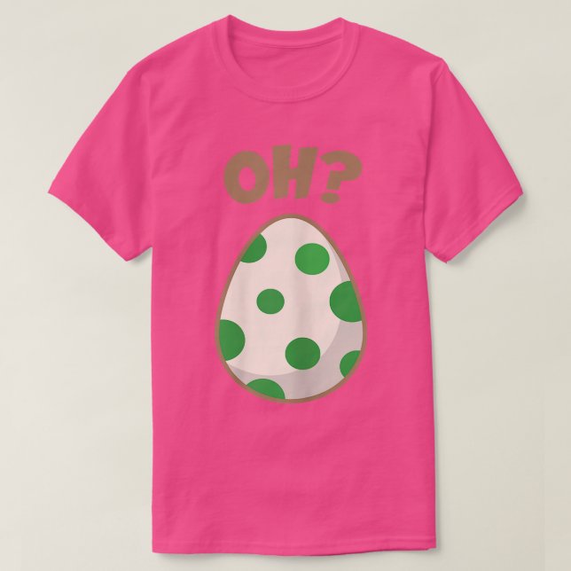 Womens Cute Egg  Oh  T-Shirt (Design Front)