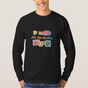 Womens Cute La Magia Pre K Spanish Teacher Maestra T-Shirt