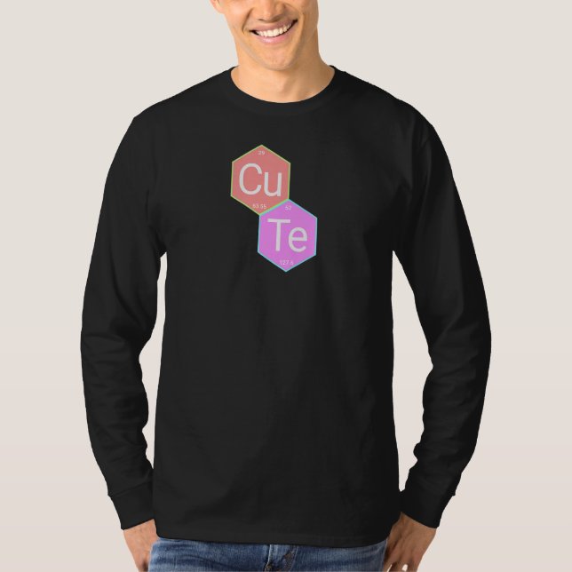 Womens CuTe Periodic Elements Premium T-Shirt (Front)