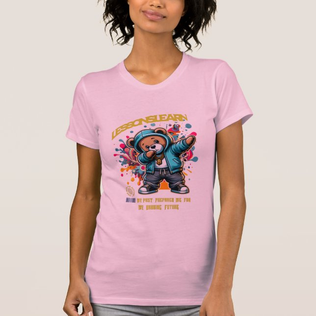 WOMEN'S DABBING FUTURE LESSONS LEARN SOFT TEE (Front)