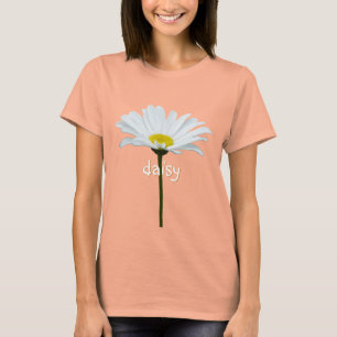 Women's Daisy T-shirt Organic Custom Daisy Shirt