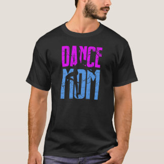 Womens Dance Mom Funny Dancing Ballet For Mom Moth T-Shirt
