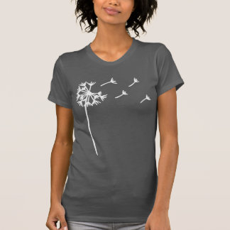 Women's Dandelion T-Shirt Charcoal Gray 