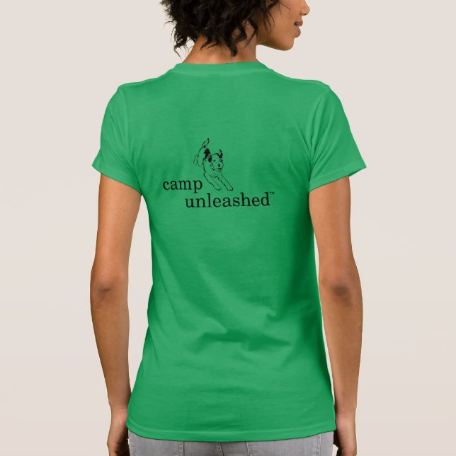 Women's Dark Green Tee (Back)