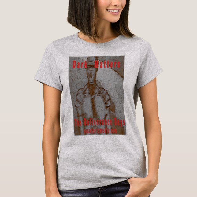 Women's "Dark Matters" colored t-shirt (Front)