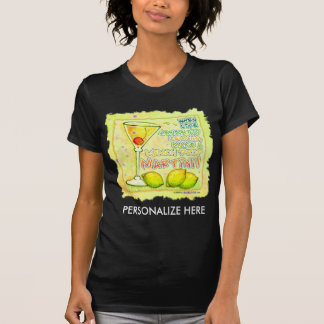 Women's Dark Tees - Lemon Drop Martini