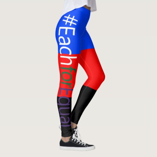 Womens Day 2020 Each for Equal Polyamory Pride Leggings