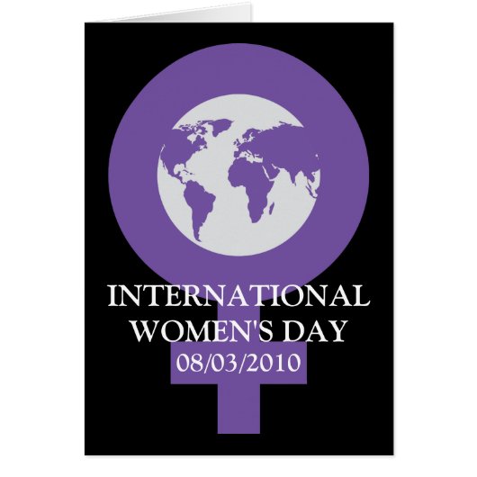 Women's Day Card (Front)