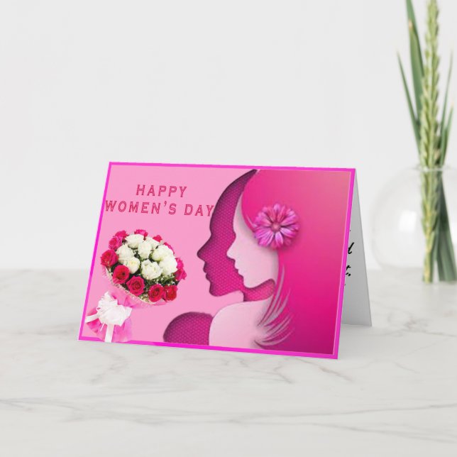 women's day card (Front)