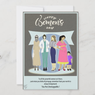 Women's day card