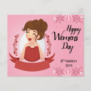 Womens Day Card Flyer