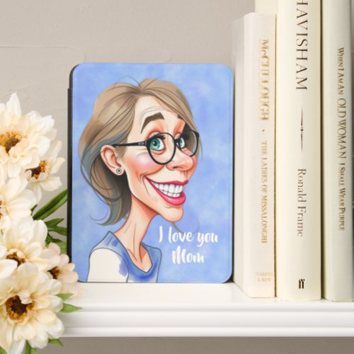 Women's Day Card - Funny Caricature 2 + your text Kindle Cover