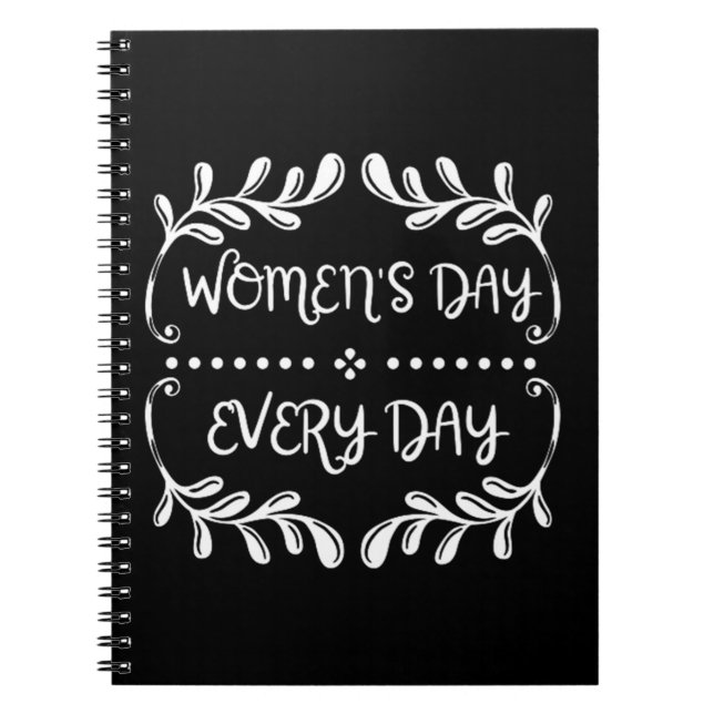 Women's Day Everyday Notebook (Front)
