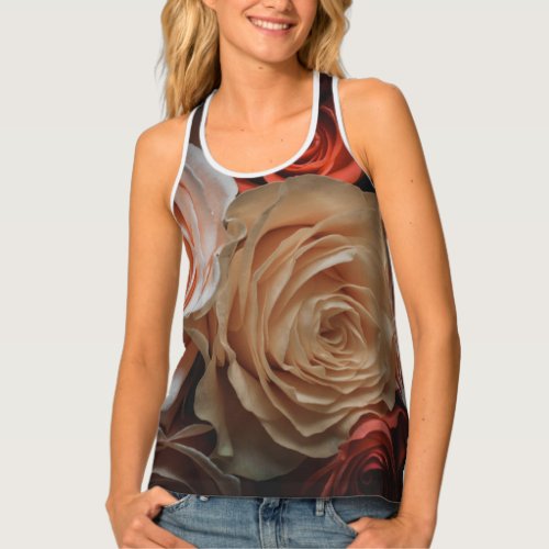 Womens Day Floral Tank