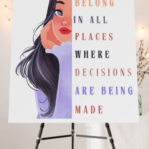 Women's Day Gift Foam Board