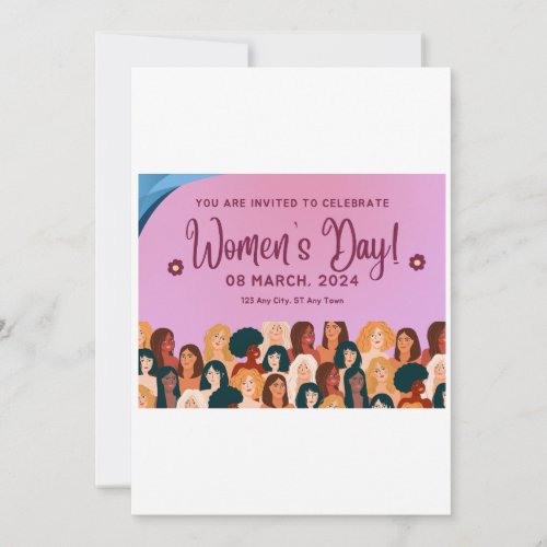Womens Day Invitation
