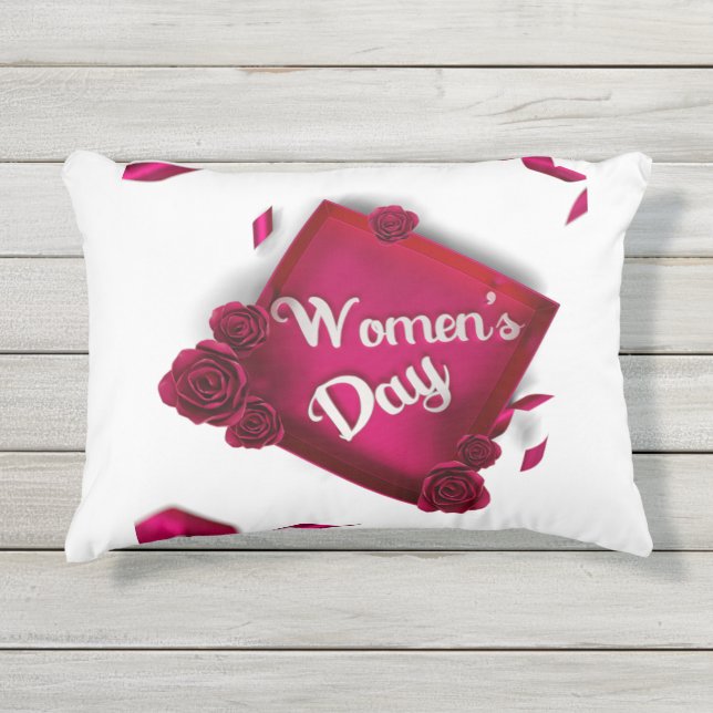 Women's Day Pillow (Front)