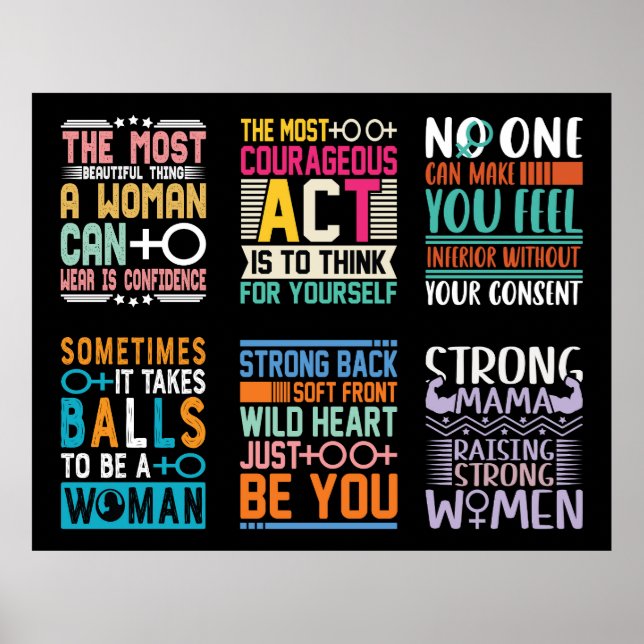 Women's Day T-shirt Design Poster (Front)