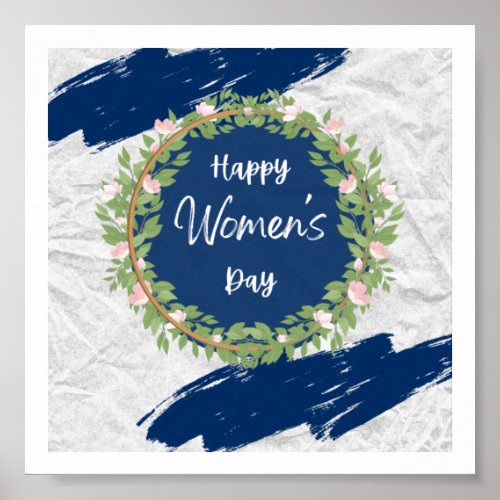 Womens day Theme cute Design Poster