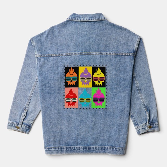 Women's Denim Jacket (Back)