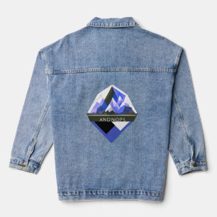 Women's Denim Jacket Jean Jacket Colorful Design D
