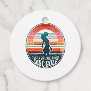 Womens Disc Golf - Frisbee Golf Female  Favor Tags