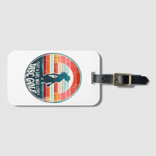 Womens Disc Golf - Frisbee Golf Female  Luggage Tag