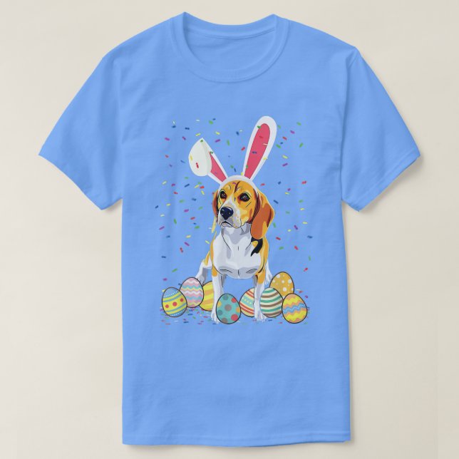 Womens Dog Mom Presents Cute Bunny Dachshund Eggs  T-Shirt (Design Front)