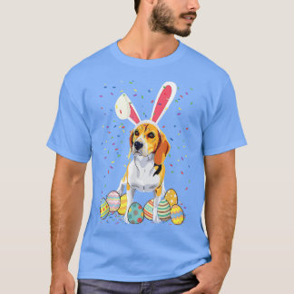 Womens Dog Mom Presents Cute Bunny Dachshund Eggs T-Shirt