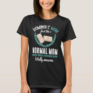 Womens Dominoes Shirt Funny Dominoes Mom Mother Do