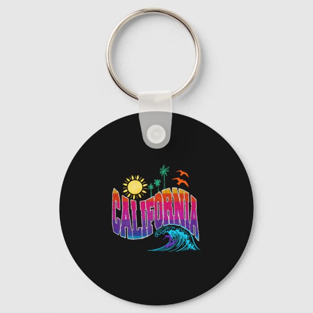 Women's don't make flip witch switch halloween keychain (Front)