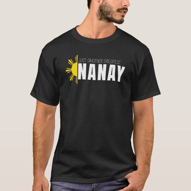 Womens Don't Touch Me I'm The Best Nanay Ever Fami T-Shirt (Front)