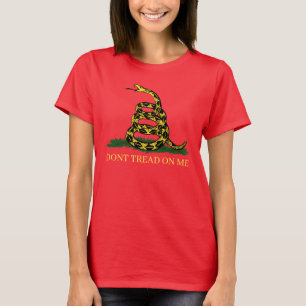 Women's DONT TREAD ON ME Gadsden Snake T-Shirt