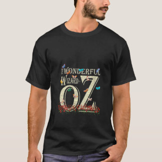 Womens Dorothy Tin Man Cowardly Scarecrow Wonderfu T-Shirt