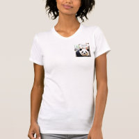 Women's Double-Sided T-Shirts Hamlet Quote Panda