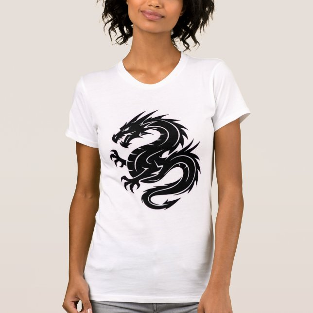 Women's dragon symbol t-shirt (Front)