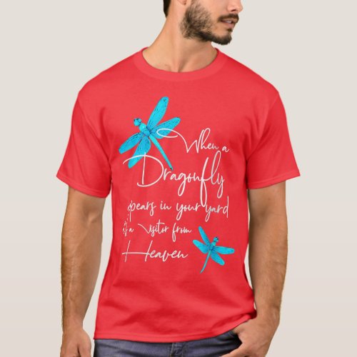 Womens Dragonfly spiritual faith dragonflies lover T_Shirt